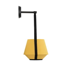 Forestier Carrie XS -seinävalaisin, keltainen