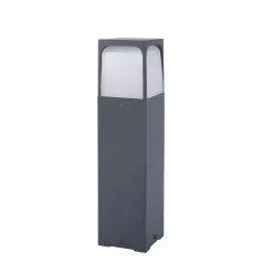 Forlight jalustavalaisin Veta, korkeus 50 cm, musta, alumiinia