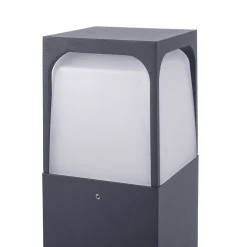 Forlight jalustavalaisin Veta, korkeus 50 cm, musta, alumiinia