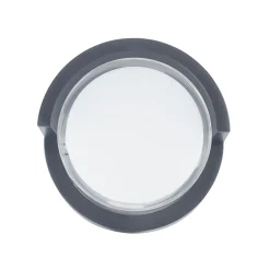 Forlight LED-seinävalaisin Creu, Ø 17 cm, musta, muovia