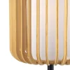 Forlight pöytävalaisin Viva, vaaleanruskea, puu/metalli, korkeus 49 cm