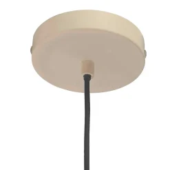 Forlight riippuvalaisin Fres, beige, teräs, Ø 30 cm