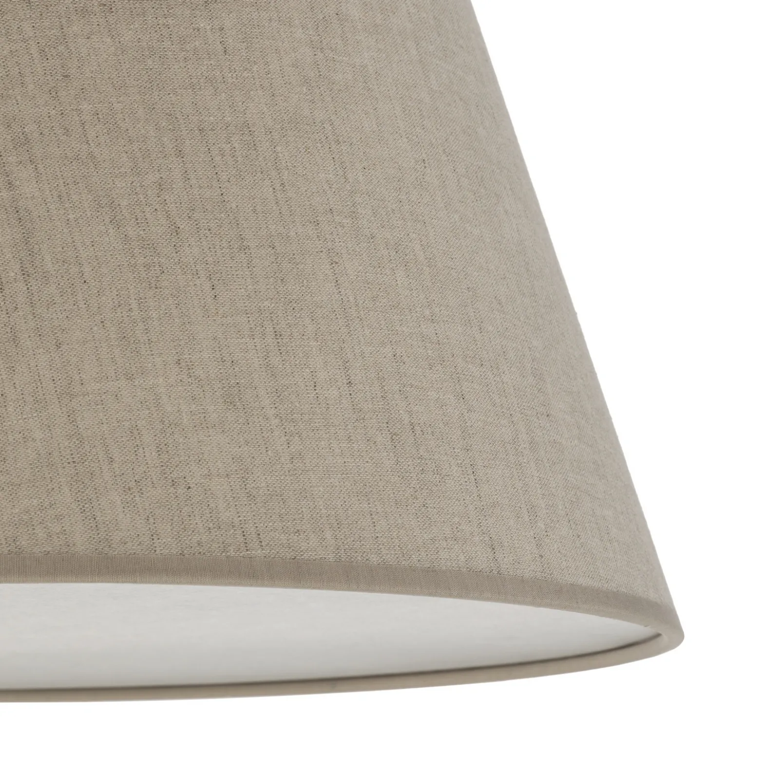 Formo-kattovalaisin, beige, pellava, Ø 38 cm, E27
