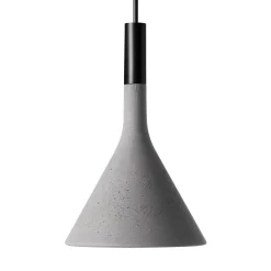 Foscarini Aplomb Mini -riippuvalaisin betonia, har