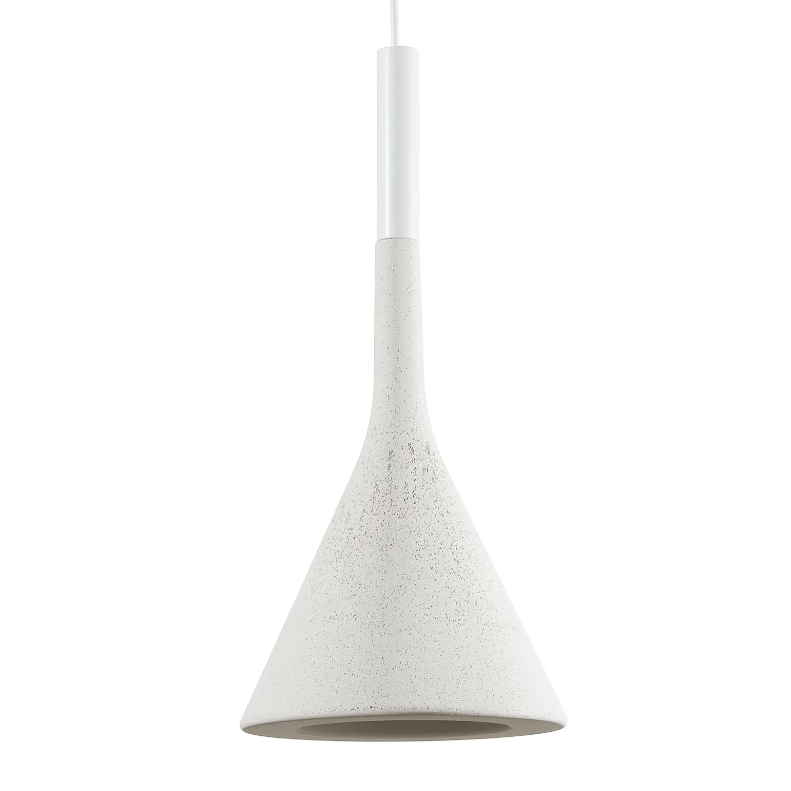 Foscarini Aplomb-riippuvalo GU10 betonia valkoinen