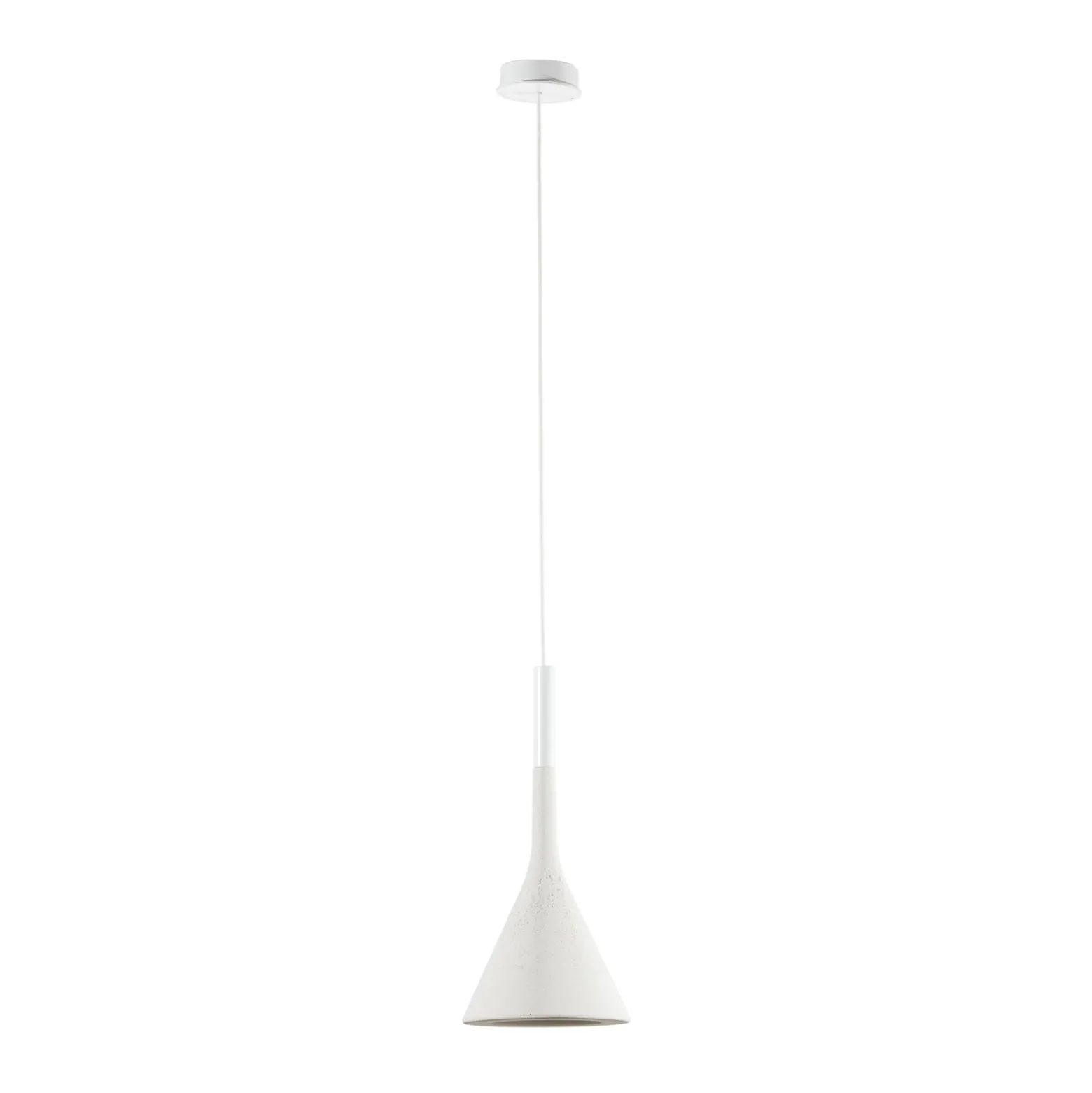 Foscarini Aplomb-riippuvalo GU10 betonia valkoinen