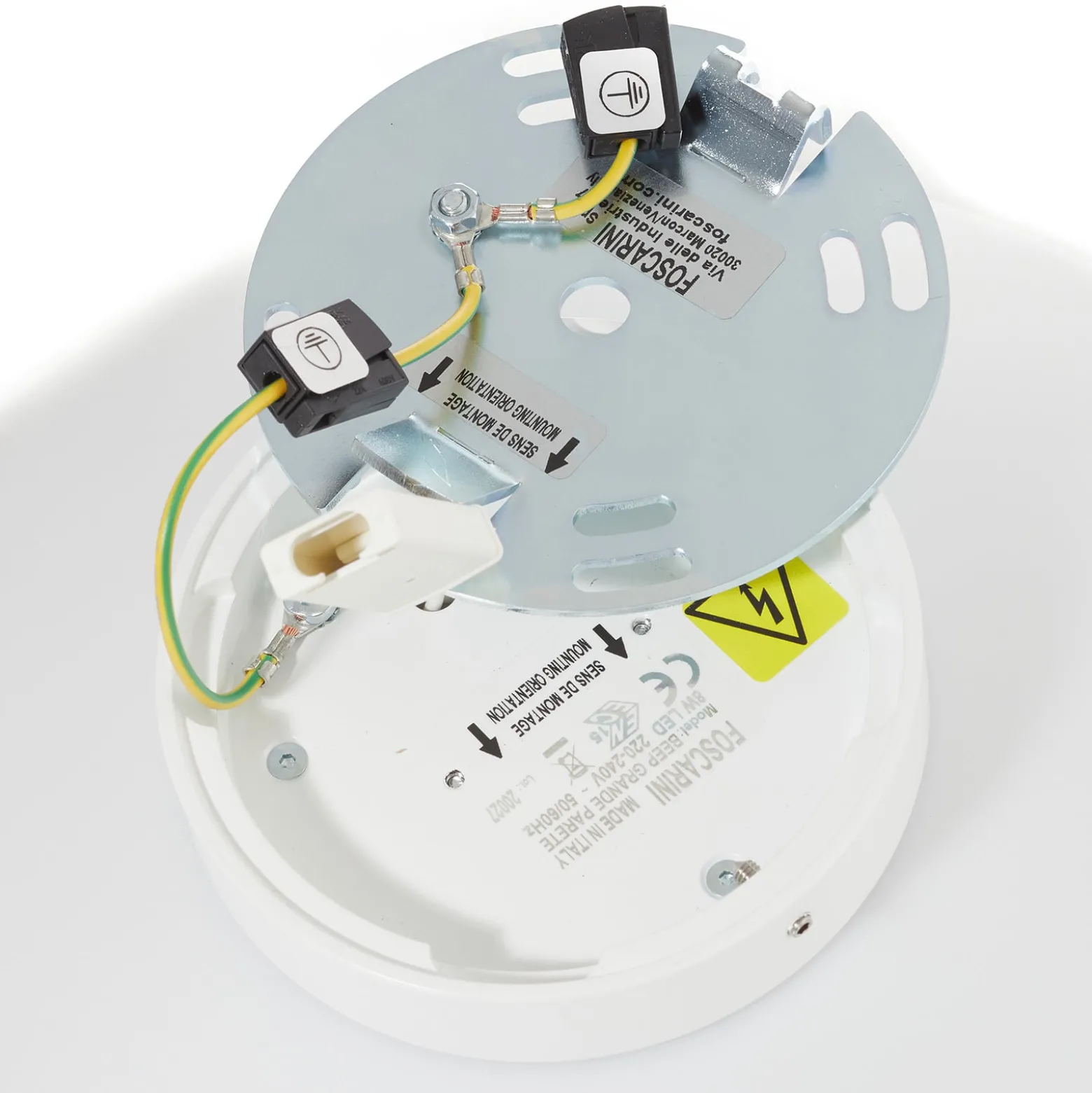 Foscarini Beep grande LED-seinävalaisin, 30 cm