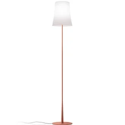 Foscarini Birdie Easy -lattiavalo, tiilenpunainen