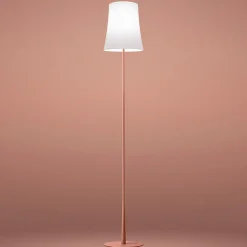 Foscarini Birdie Easy -lattiavalo, tiilenpunainen