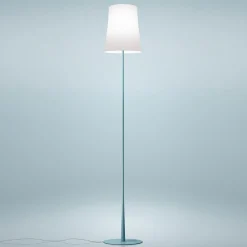 Foscarini Birdie Easy -lattiavalo, vaaleansininen