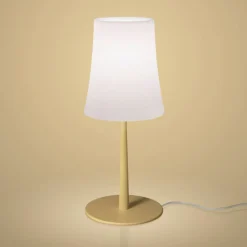 Foscarini Birdie Easy pöytävalaisin hiekankeltainen