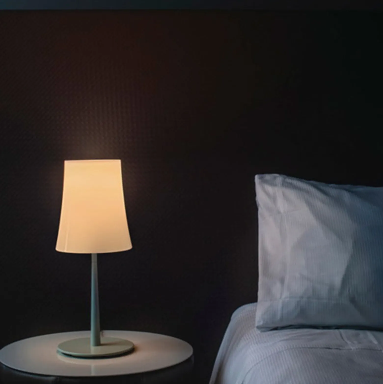 Foscarini Birdie Easy pöytävalaisin salviavihreä