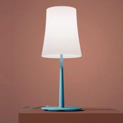 Foscarini Birdie Easy pöytävalaisin sininen