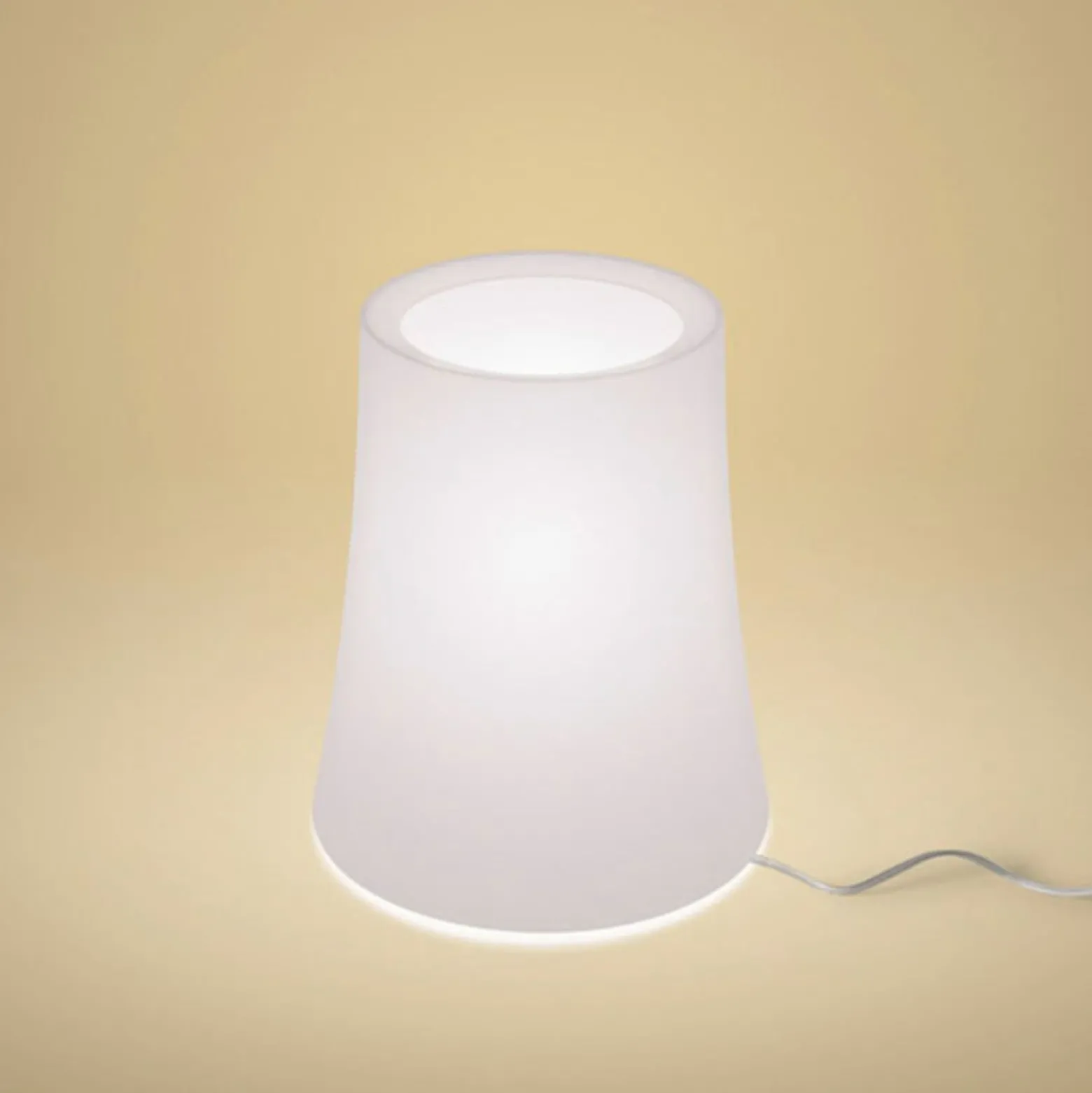 Foscarini Birdie Zero pöytävalaisin, korkeus 29 cm