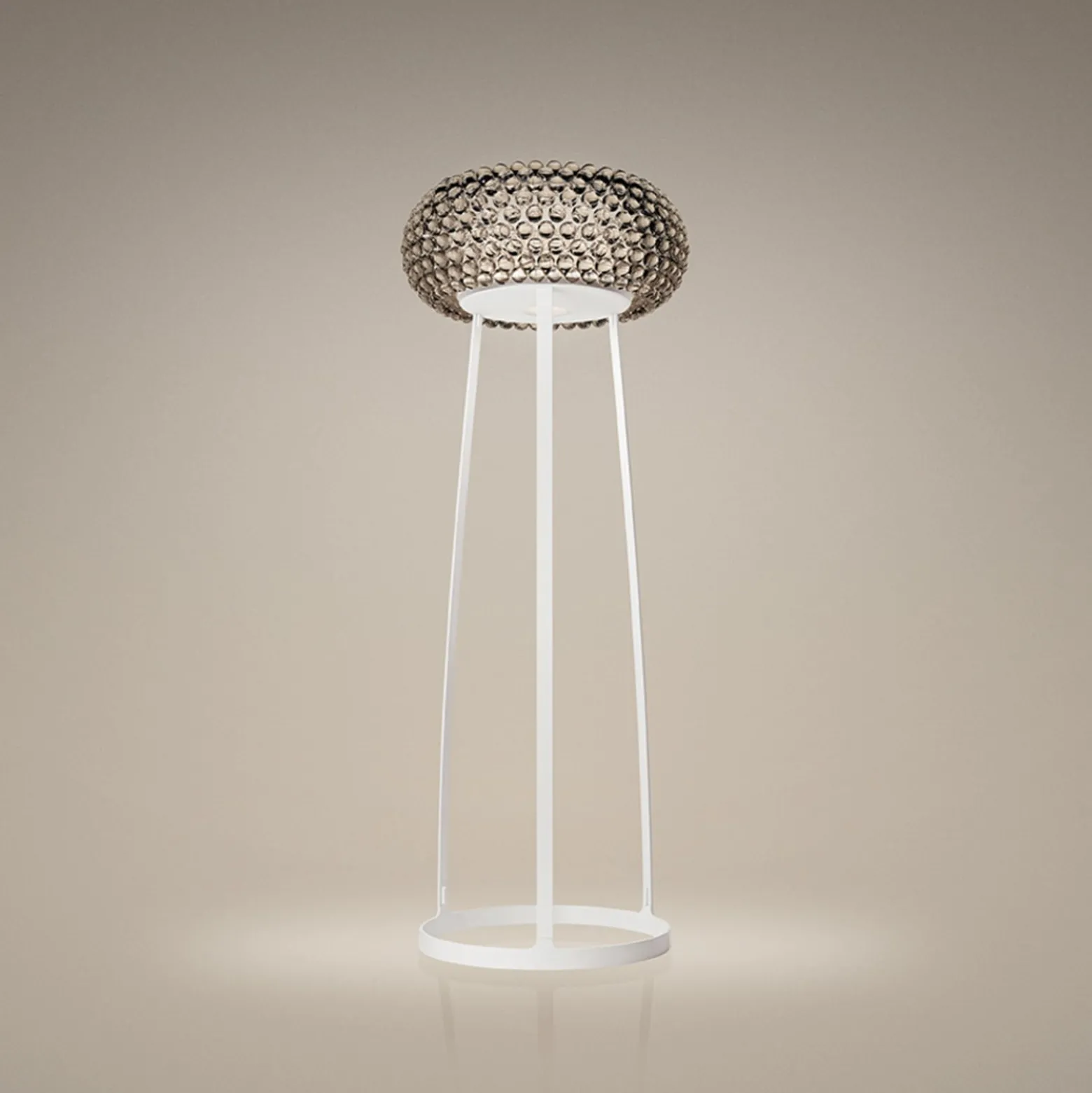 Foscarini Caboche Plus MyLight LED-lattiavalaisin 178 cm savu Foscarini