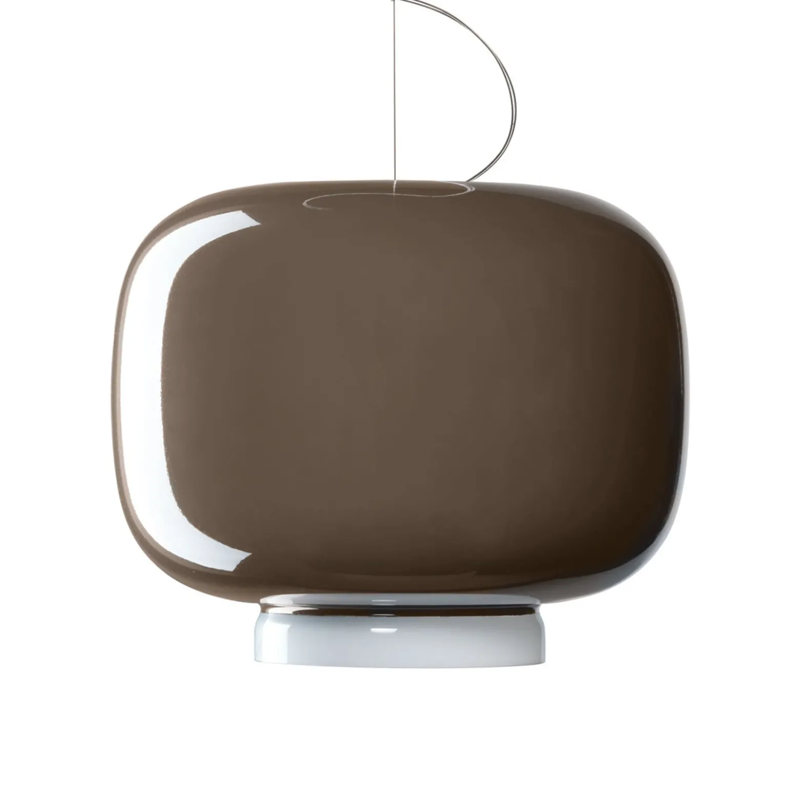 Foscarini Chouchin 3 -LED-riippuvalaisin, harmaa