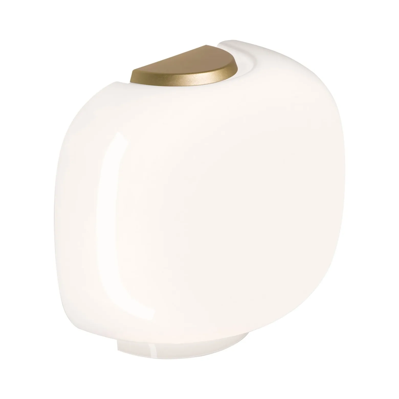 Foscarini Chouchin 3 Semi -seinävalo valk./kulta