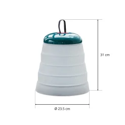 Foscarini Cri Cri LED-koristevalaisin, vihreä