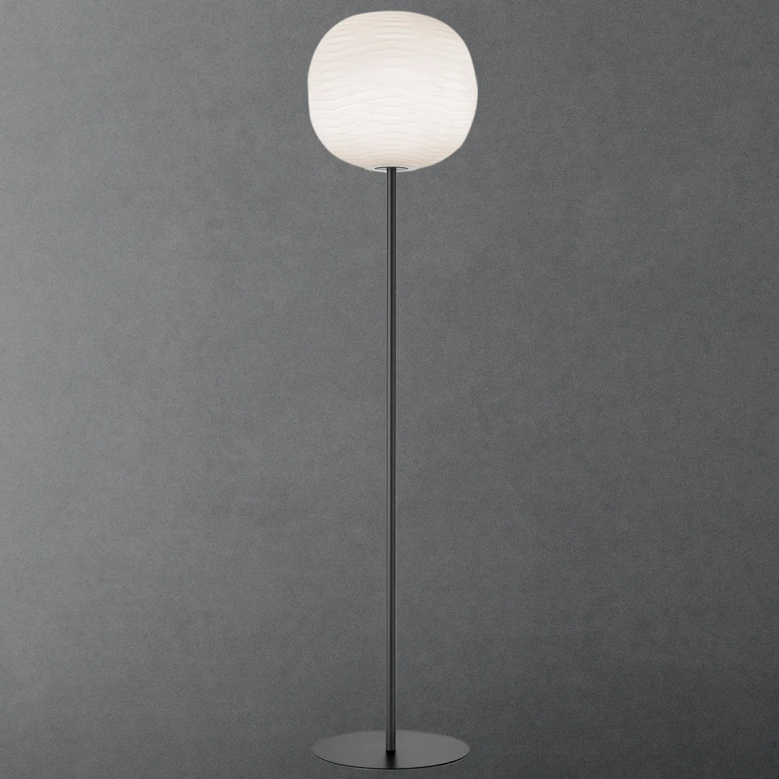Foscarini Gem terra -lattiavalo, grafiitti