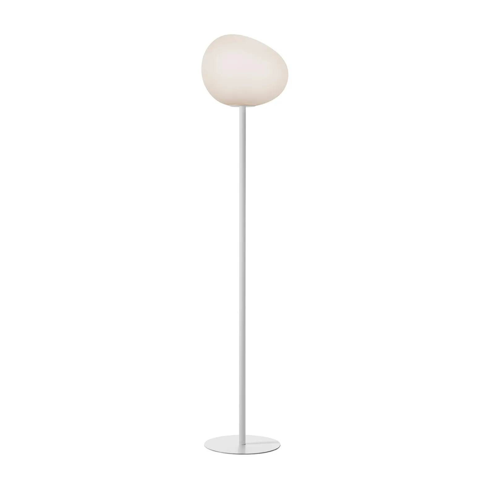 Foscarini Gregg media -lattiavalo 151 cm valkoinen