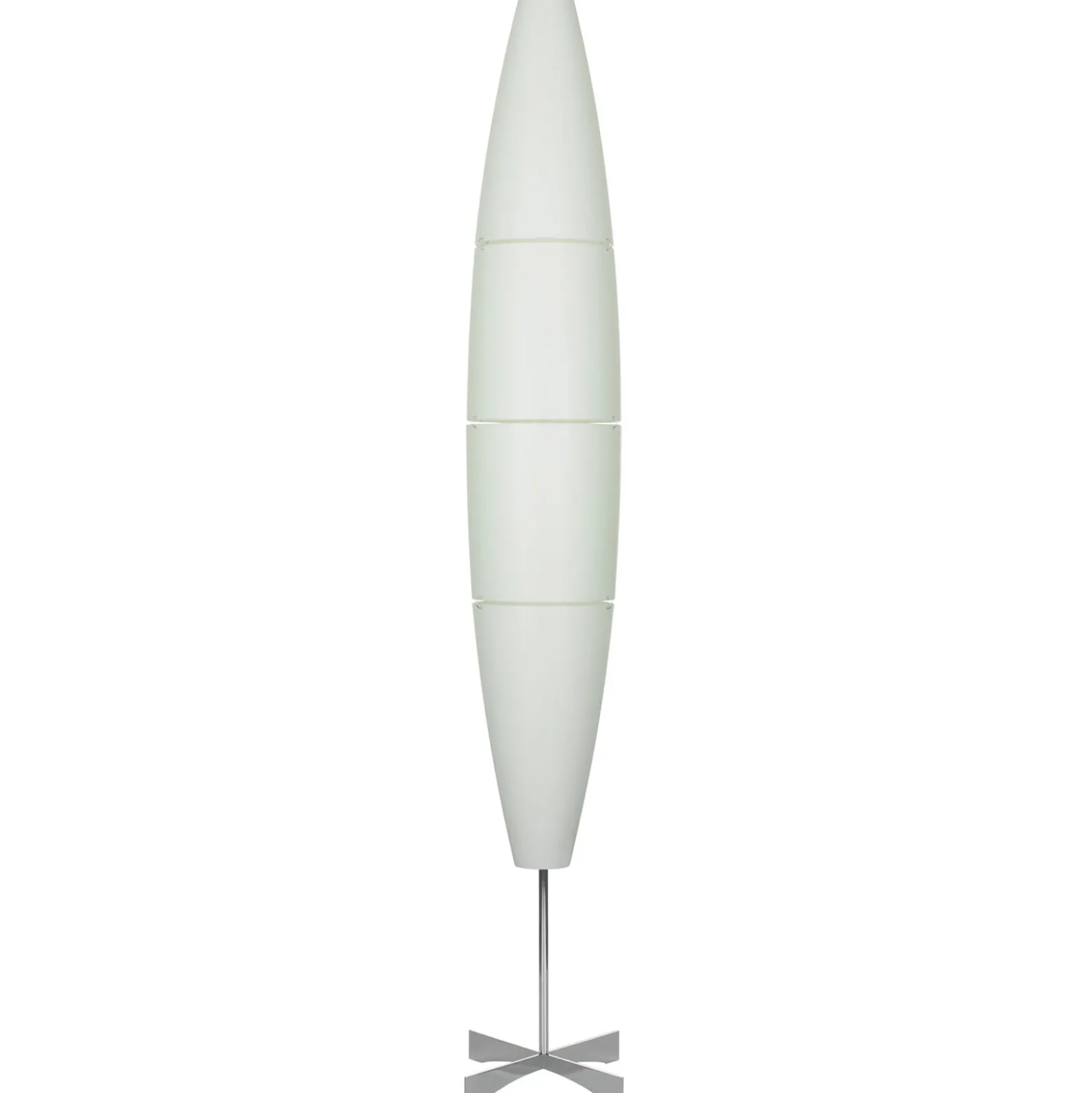 Foscarini Havana -lattiavalo, himmennin, valkoinen
