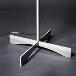 Foscarini Havana -lattiavalo, himmennin, valkoinen