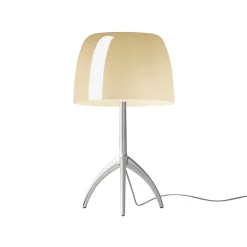 Foscarini Lumiere grande alumiini/kerma, himmennys