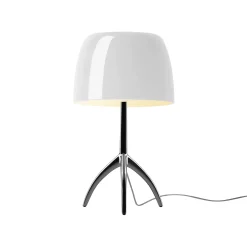 Foscarini Lumiere grande musta-valko, himmennys