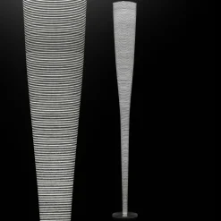 Foscarini Mite LED-lattiavalaisin, musta
