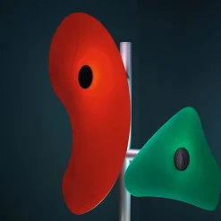 Foscarini Orbital -lattiavalo lasia, värillinen