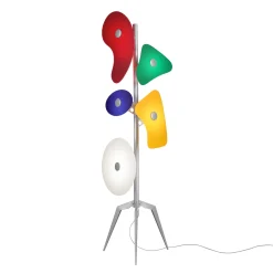 Foscarini Orbital -lattiavalo lasia, värillinen