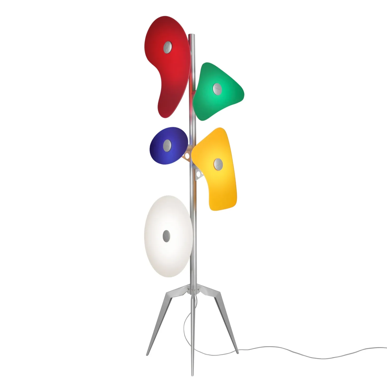 Foscarini Orbital -lattiavalo lasia, värillinen