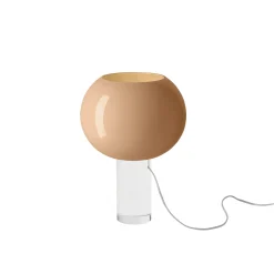Foscarini pöytävalaisin Buds 3, cipria, lasi, muovi, E27