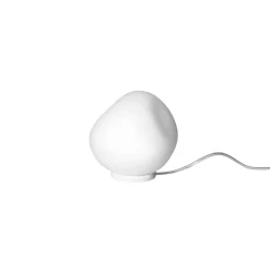 Foscarini pöytävalaisin Hoba Piccola, Ø 13 cm, päälle/pois, lasi