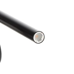 Foscarini Tobia LED-seinävalaisin, kaapeli, musta