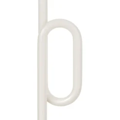 Foscarini Tobia terra -LED-lattiavalo, valkoinen
