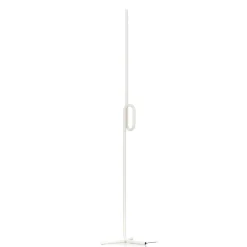 Foscarini Tobia terra -LED-lattiavalo, valkoinen