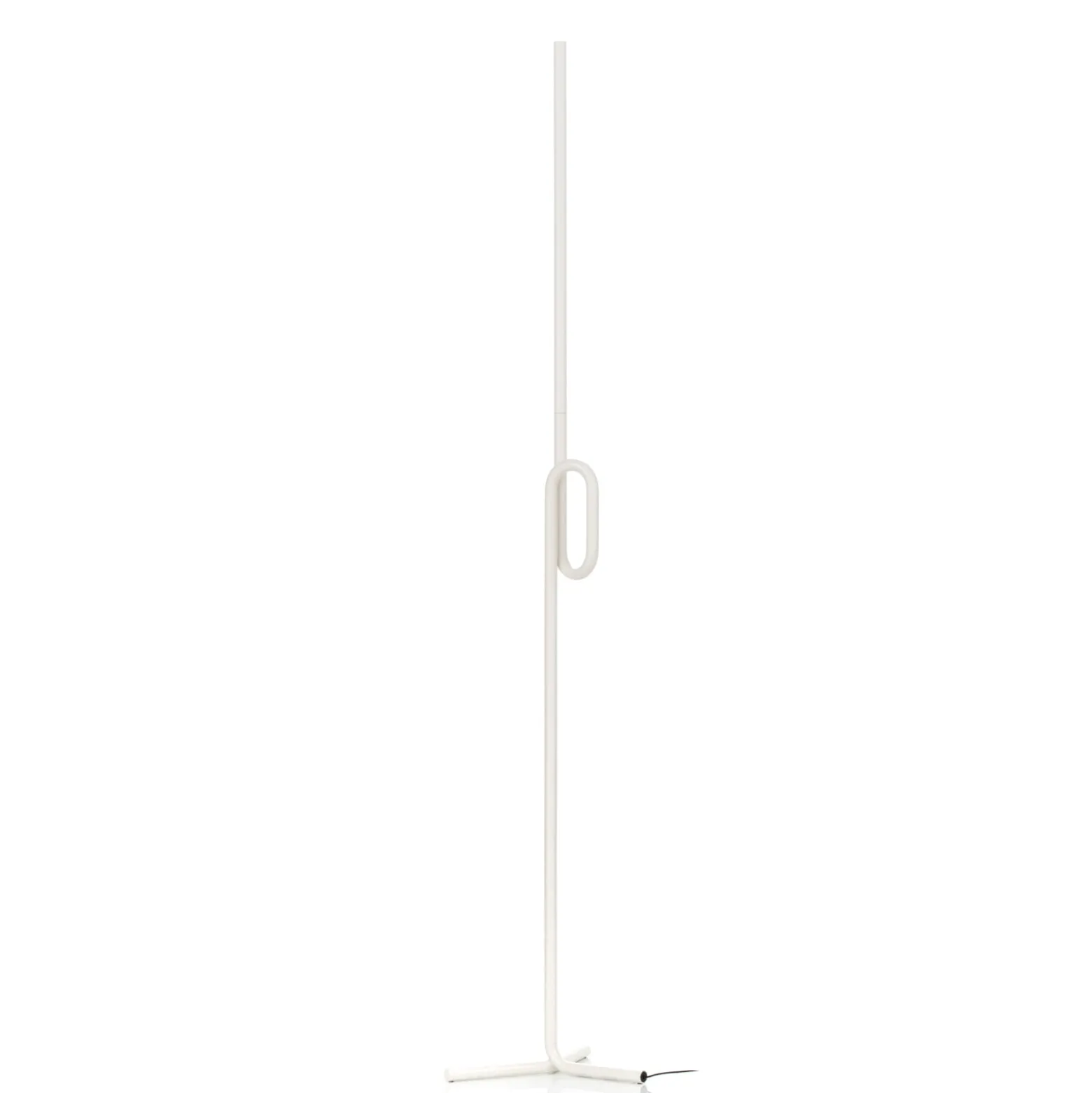 Foscarini Tobia terra -LED-lattiavalo, valkoinen