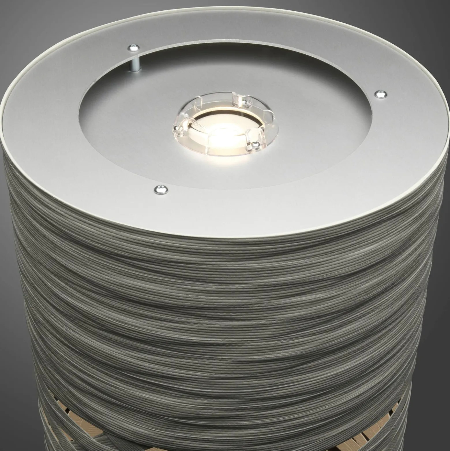 Foscarini Tress media -lattiavalaisin, valkoinen