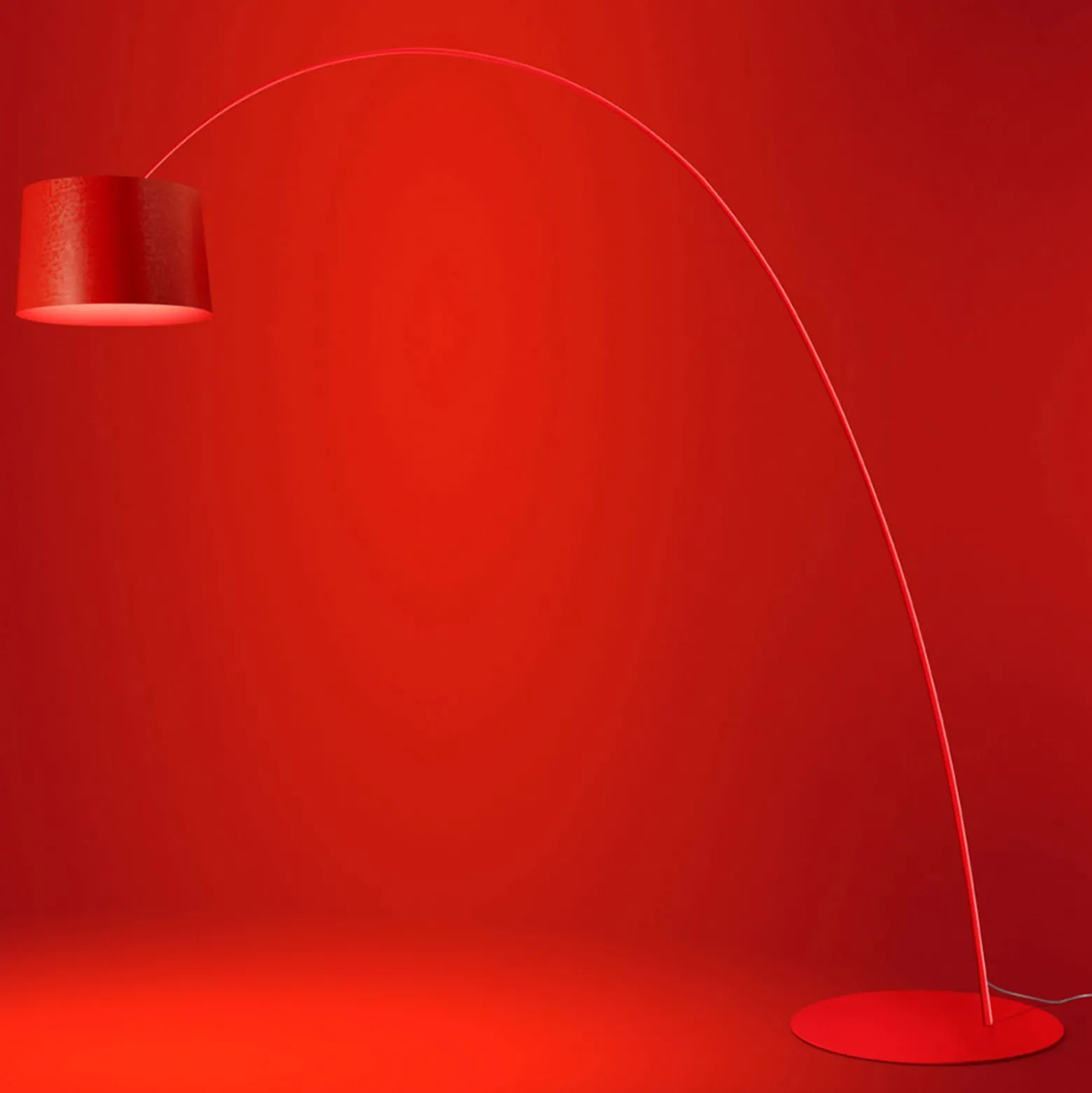 Foscarini Twiggy Elle -LED-lattiavalo, purppura