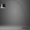 Foscarini Twiggy Elle MyLight-lattiavalo grafiitti