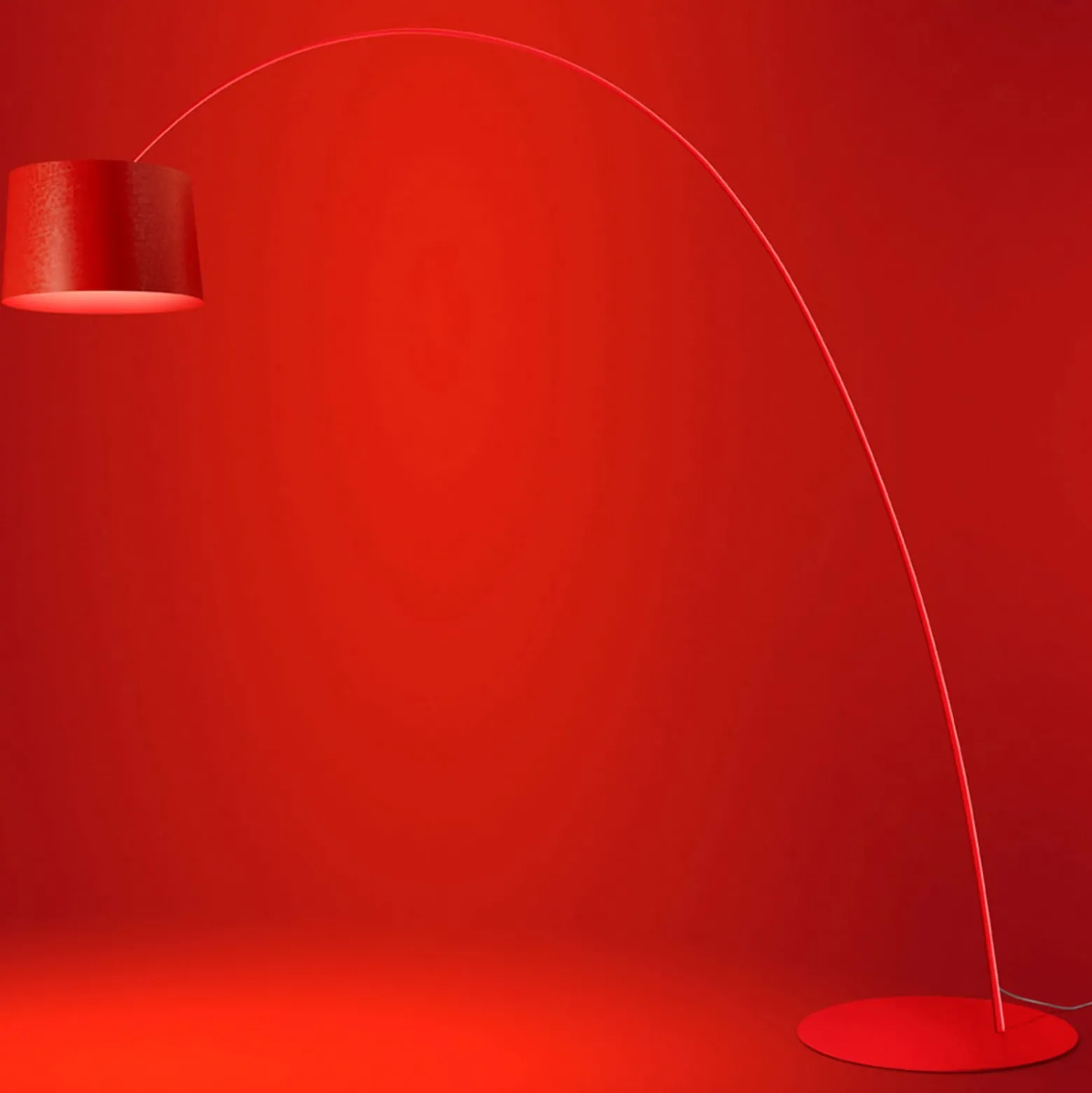 Foscarini Twiggy Elle MyLight -lattiavalo purppura