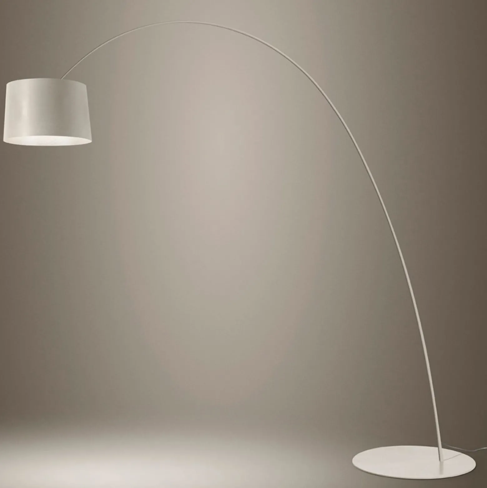 Foscarini Twiggy LED-lattiavalaisin greige
