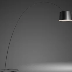 Foscarini Twiggy MyLight LED-lattiavalo CCT grafiitti