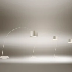 Foscarini Twiggy MyLight -LED-lattiavalo, greige