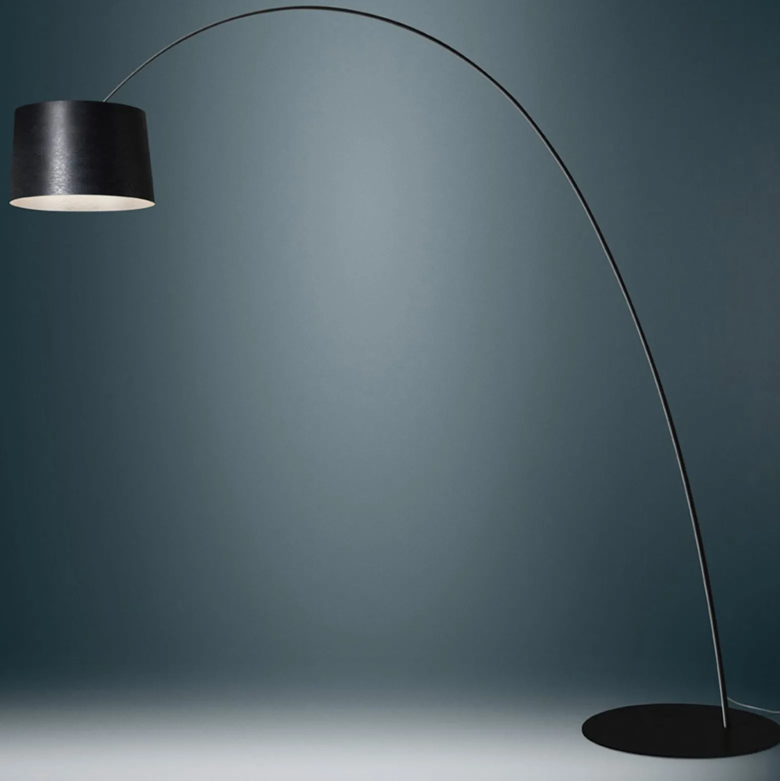 Foscarini Twiggy MyLight -LED-lattiavalo musta