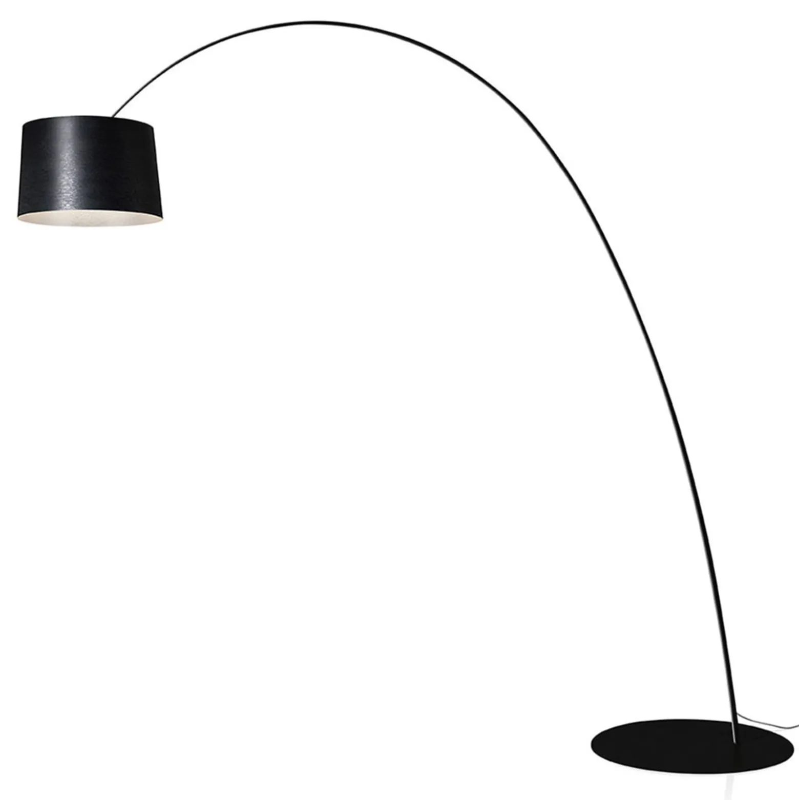 Foscarini Twiggy MyLight -LED-lattiavalo musta