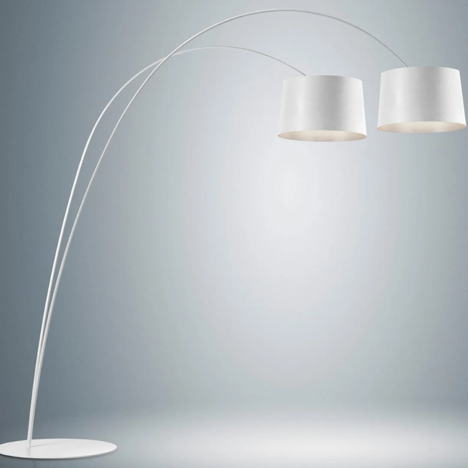 Foscarini Twiggy MyLight -LED-lattiavalo valkoinen