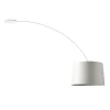 Foscarini Twiggy -riippuvalaisin, kaari, valkoinen
