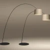 Foscarini Twiggy Wood MyLight -lattiavalo musta